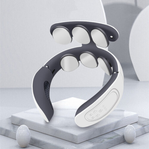 Masajeador cervical portátil de seis cabezales para el hogar